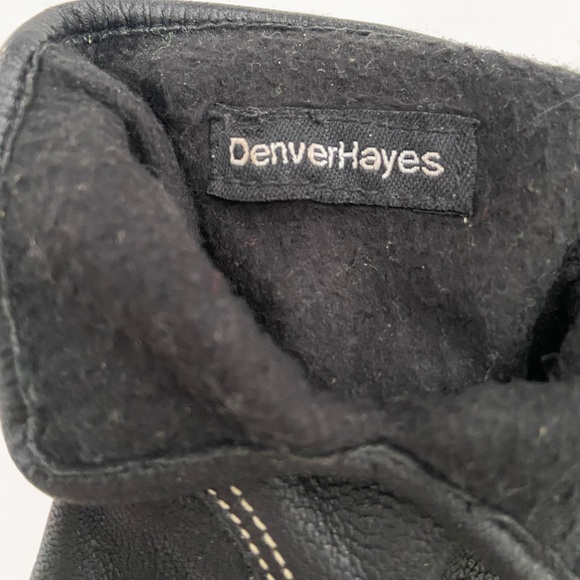 Black leather gloves - Picture 3 of 6